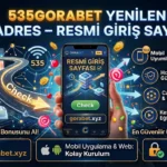 Gorabet Yenilenen Adres 535Gorabet Resmi Giriş Sayfası